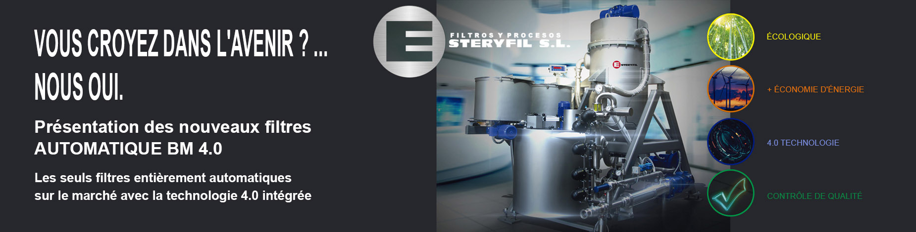 Esteryfil - Maquinaria para filtración de líquidos para Sector Químico